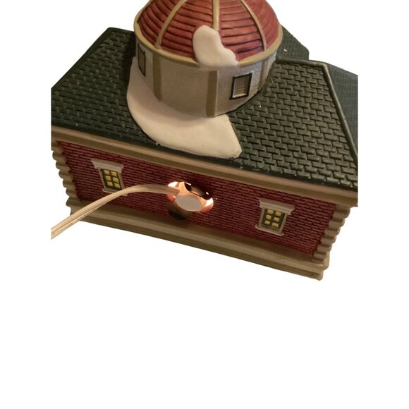 Vintage Lemax 1995 Lighted Porcelain City Hall Building Christmas Scene*EUC - Picture 3 of 5